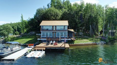 Homes For Sale - 8466 S Big Lake Road<br/> Wasilla, AK 99652