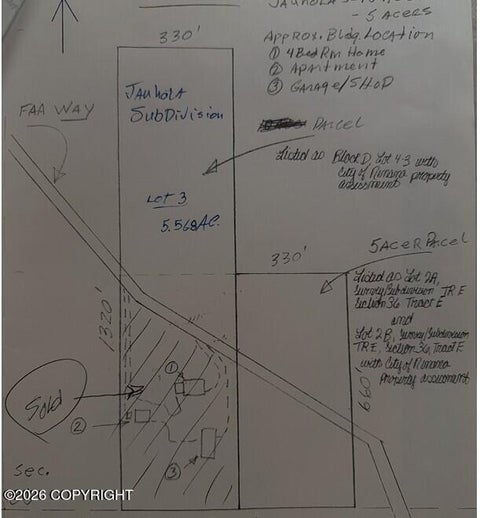 Vacant Land For Sale - L3 F A A Way<br/> Nenana, AK 99760