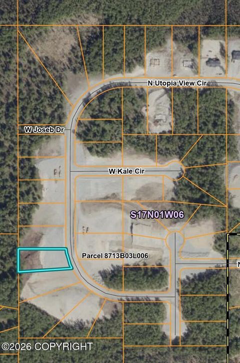 Vacant Land For Sale - 1923 N Utopia View Circle<br/> Wasilla, AK 99623