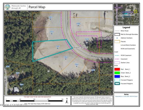 Vacant Land For Sale - 1945 N Utopia View Circle<br/> Wasilla, AK 99623
