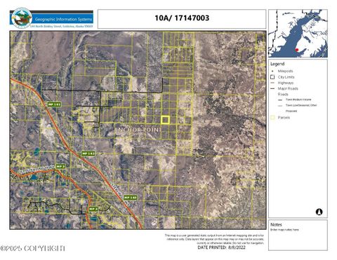 Vacant Land For Sale - L10A Anchor River Ranchos<br/> Anchor Point, AK 99556