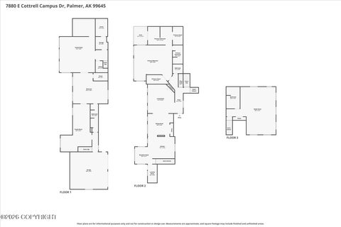 Homes For Sale - 7880 E Cottrell Campus Drive<br/> Palmer, AK 99645