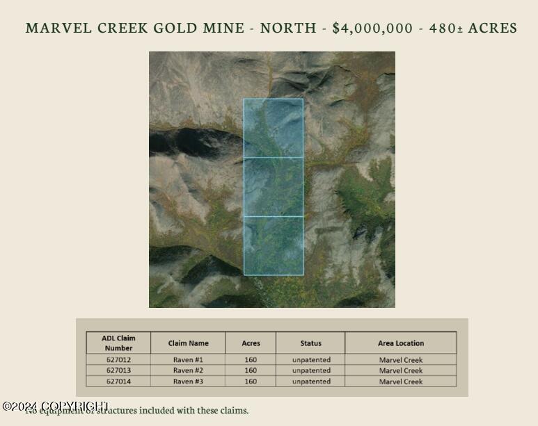 000 Marvel Creek Gold Mine - North