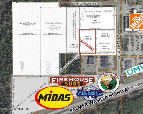 Vacant Land For Sale - 900 E Horvath Drive<br/> Wasilla, AK 99654