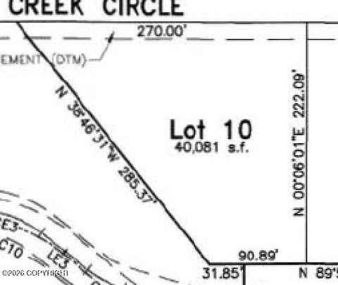 Vacant Land For Sale - L10 Parks Crk Circle<br/> Chugiak, AK 99567
