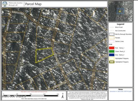 Vacant Land For Sale - L3 Bald Mountain<br/> Talkeetna, AK 99676