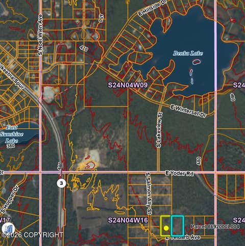 Vacant Land For Sale - 17749 E Yeldarb Avenue<br/> Talkeetna, AK 99676