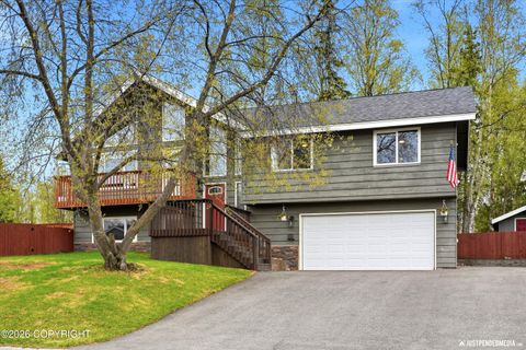 Photo of 3601 Spinnaker Drive, Anchorage, AK 99516 (MLS # 26-5939)