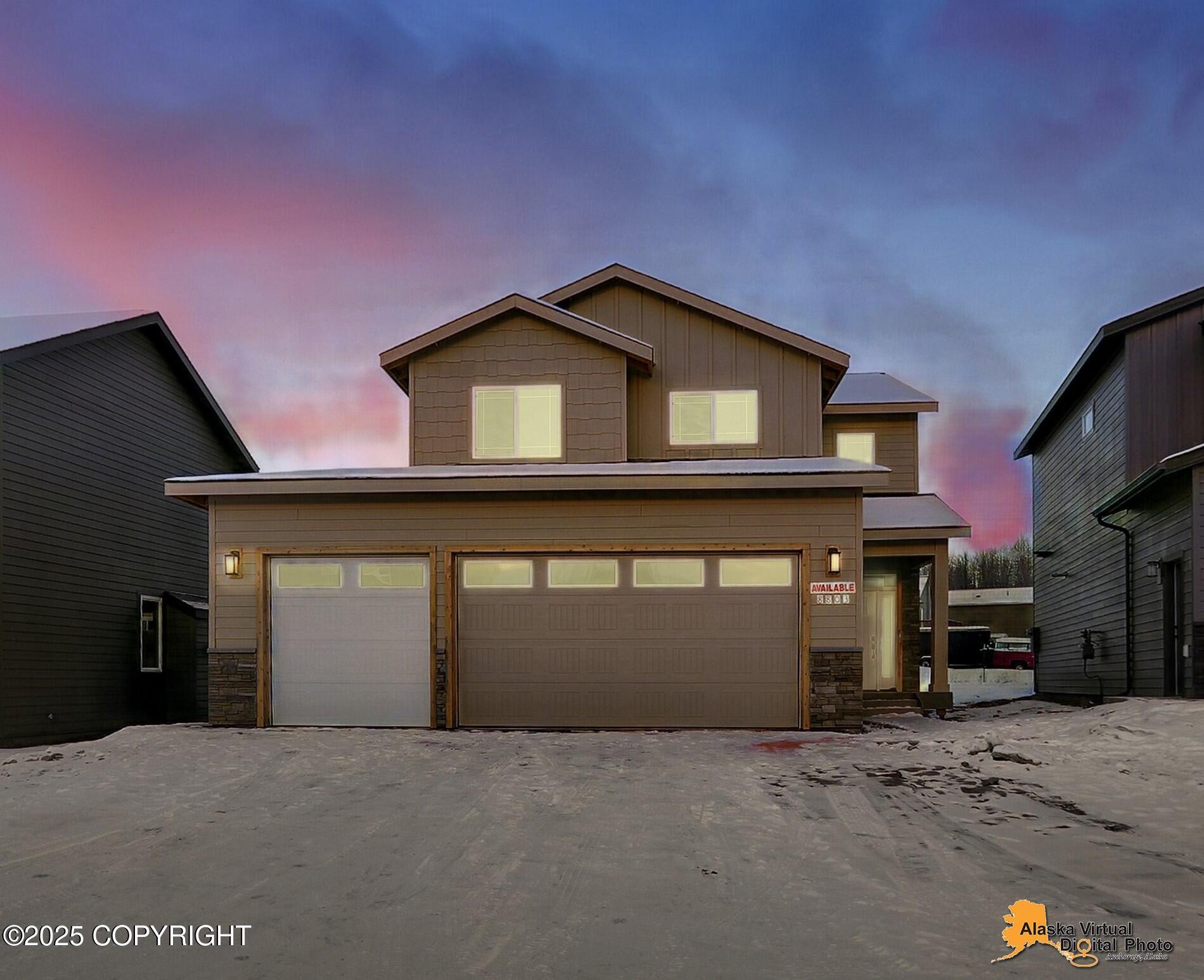 8803 N Chalk Hill Loop, Anchorage, Idaho image 1