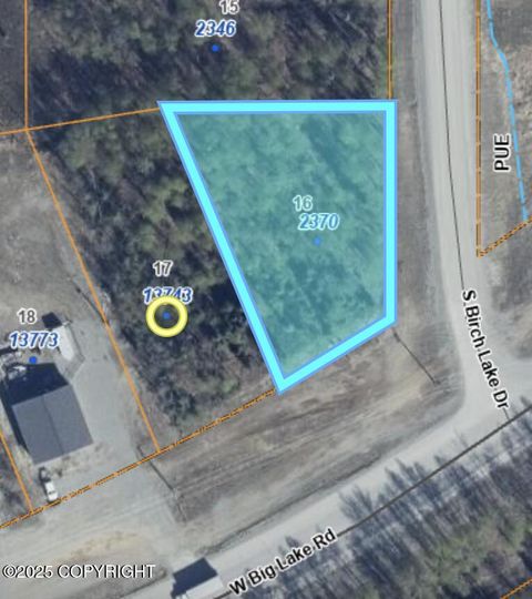 Vacant Land For Sale - 2370 S Birch Lake Drive<br/> Wasilla, AK 99654