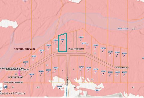 Vacant Land For Sale - 20861 W River Aire Drive<br/> Willow, AK 99688
