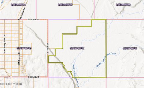 Vacant Land For Sale - A001 Montana Creek<br/> Talkeetna, AK 99676