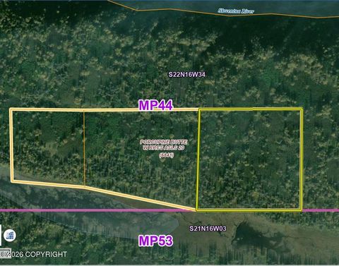 Vacant Land For Sale - 508210 Skwentna River<br/> Skwentna, AK 99667