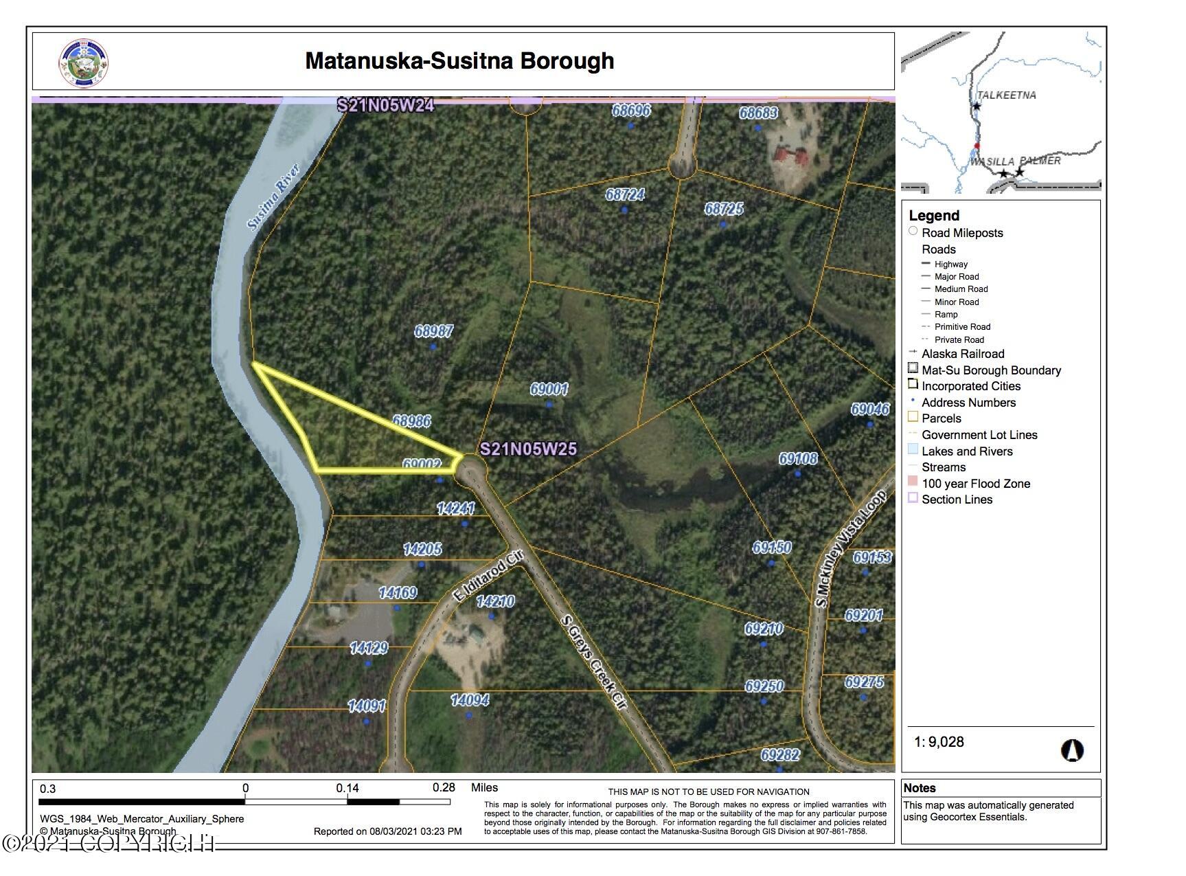 68986 S Greys Creek Circle, Willow, Alaska image 1