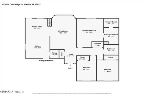 Homes For Sale - 6730 W Cambridge Drive<br/> Wasilla, AK 99623