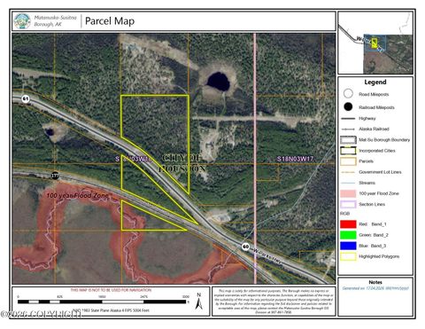 Vacant Land For Sale - A002 W Parks Highway<br/> Houston, AK 99694