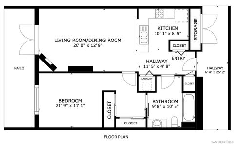 Tiny photo for 850 Beech St #214, San Diego, CA 92101 (MLS # 250031202)