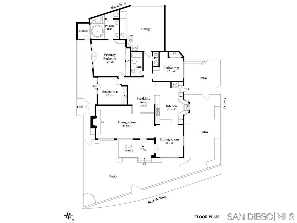 San Diego, California 92109, United States, 3 Bedrooms Bedrooms, ,3 BathroomsBathrooms,Residential,Active,20821