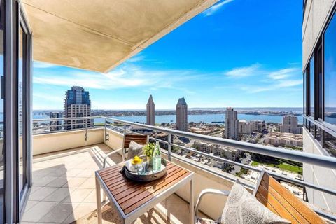 Tiny photo for 700 Front Street #2501, San Diego, CA 92101 (MLS # PTP2502571)