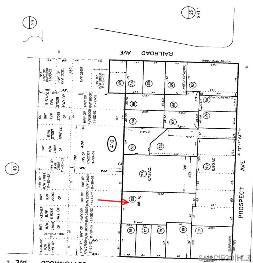 Photo of 0000 Prospect Ave, Santee, CA 92071 (MLS # 240000285)