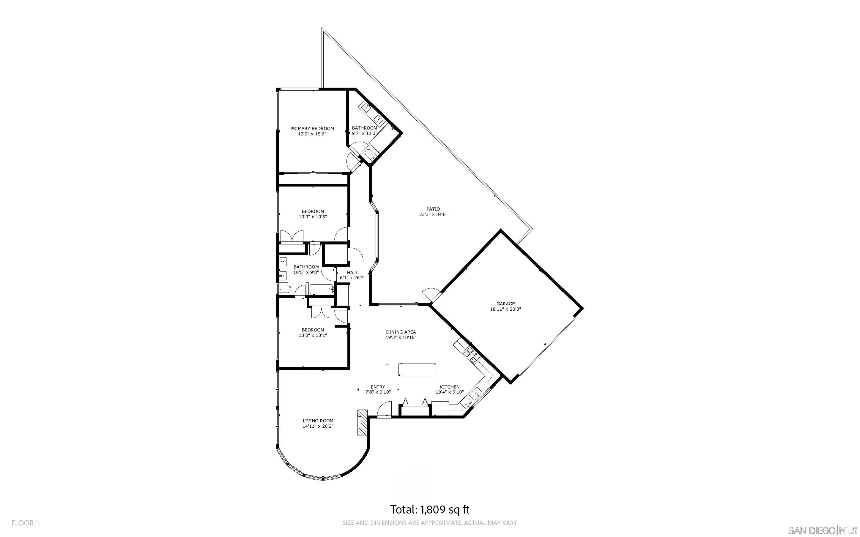 La Jolla, California 92037, United States, 3 Bedrooms Bedrooms, ,2 BathroomsBathrooms,Residential,Active,146722