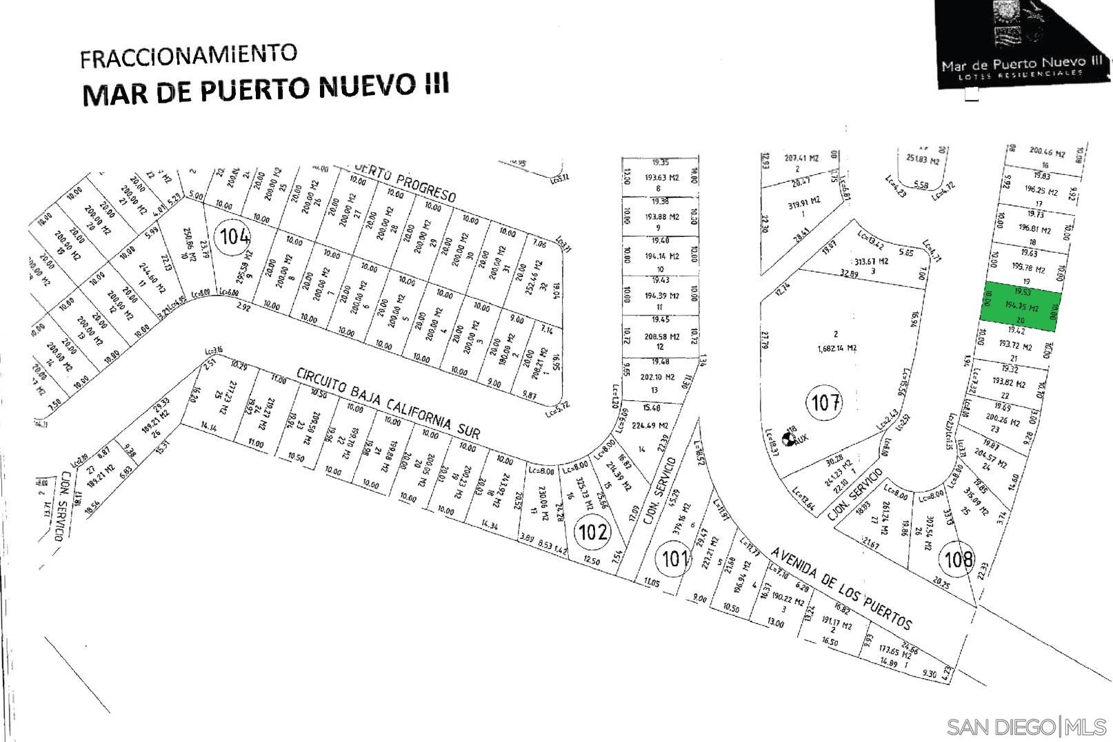 108 MAR DE PUERTO NUEVO III
