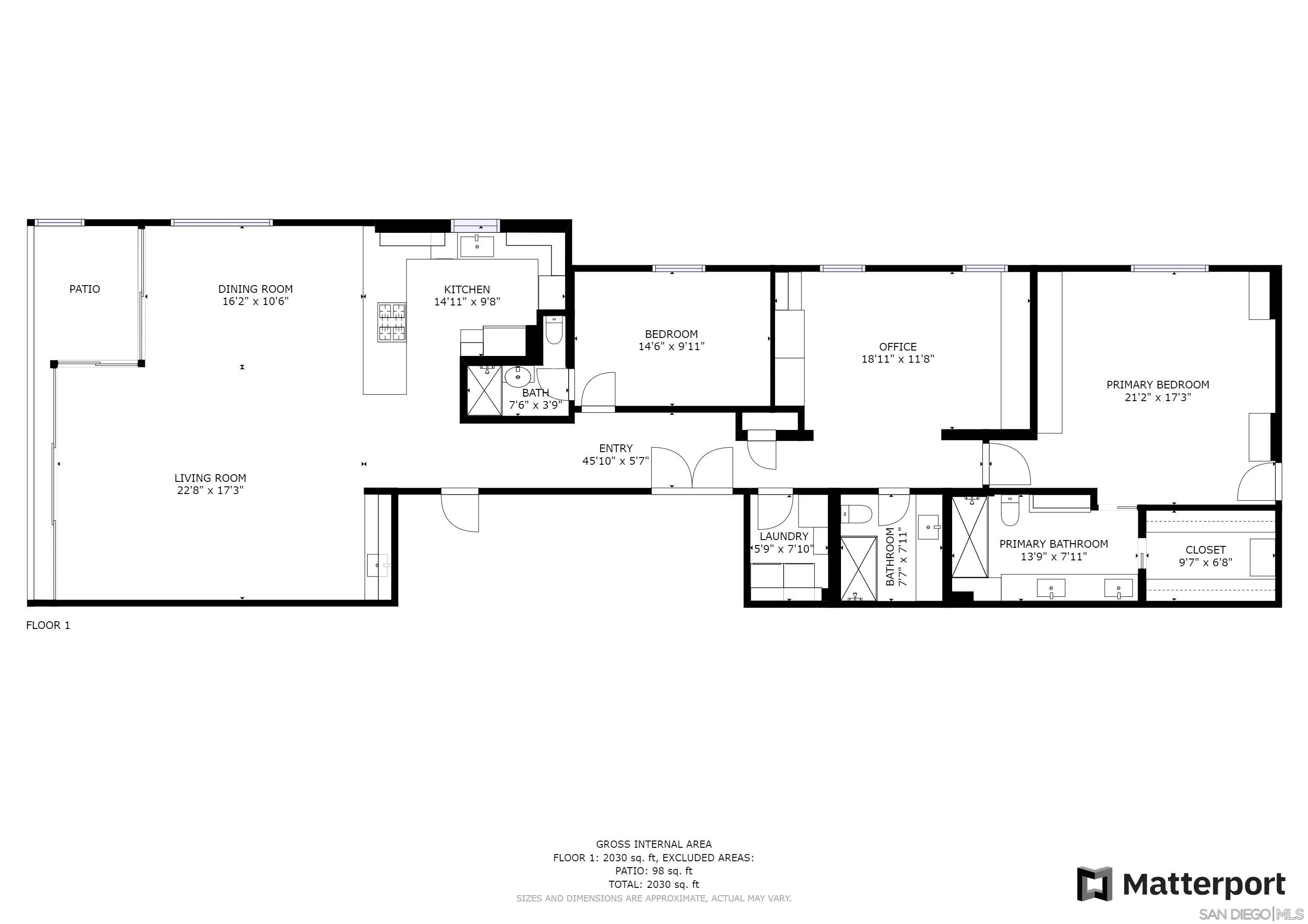 San Diego, California 92109, United States, 3 Bedrooms Bedrooms, ,3 BathroomsBathrooms,Residential,Active,20447