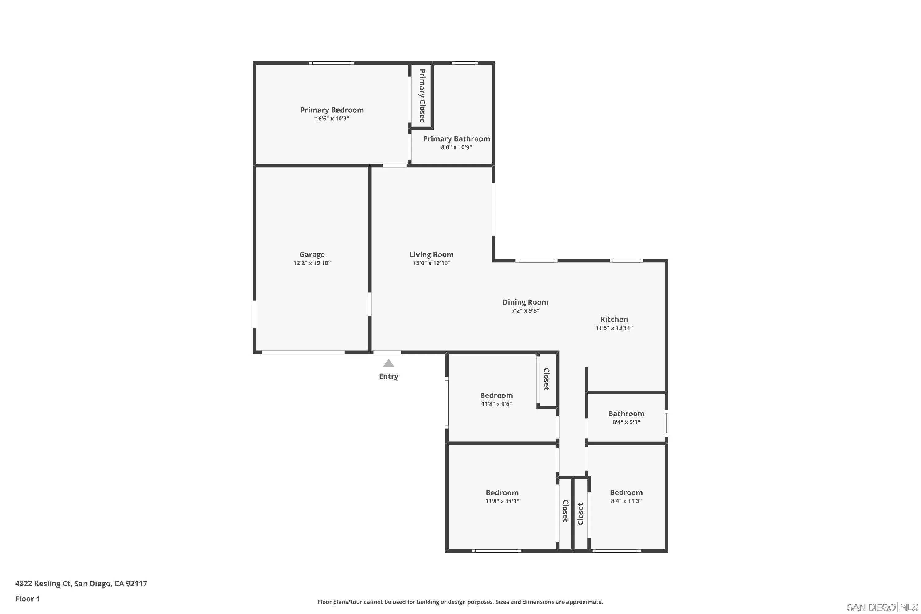 San Diego, California 92117, United States, 4 Bedrooms Bedrooms, ,2 BathroomsBathrooms,Residential,Active,106223