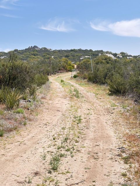 01 Star Ranch Rd. Campo CA 91906
