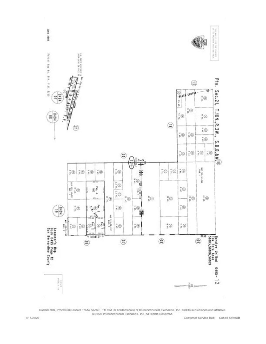 Photo of 0 Unnamed County, Hinkley, CA 60520 (MLS # HD26101462)
