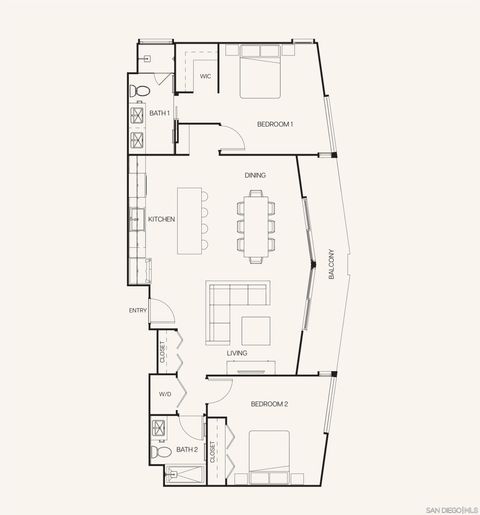 Tiny photo for 4473 30Th St #402, San Diego, CA 92116 (MLS # 250033151)