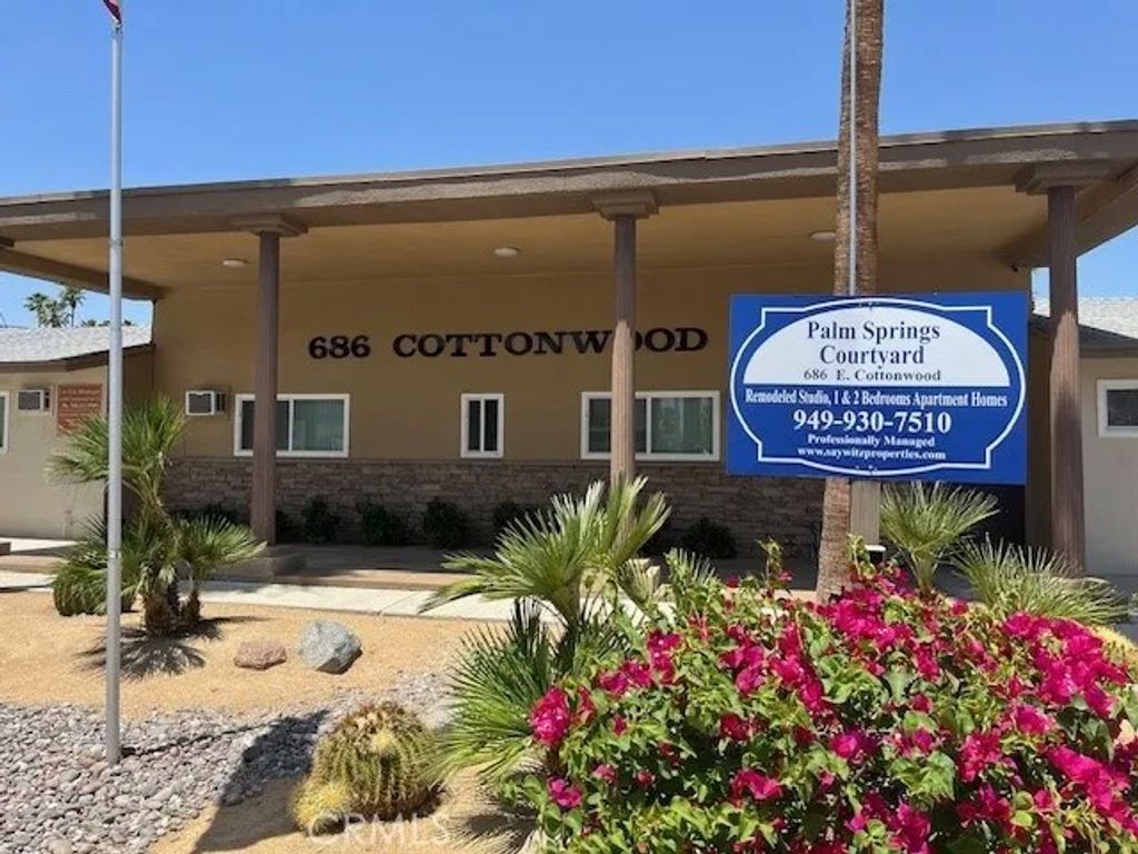 Photo of 686 E Cottonwood Road #6, Palm Springs, CA 92262 (MLS # NP26054813)