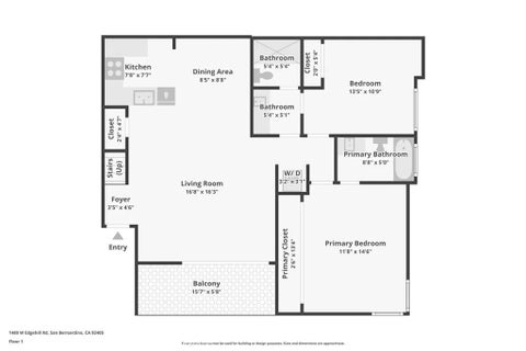 Tiny photo for 1480 W Edgehill Road #26, San Bernardino, CA 92405 (MLS # DW26224485)