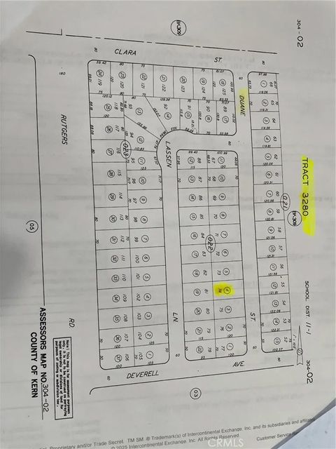 0 Duane California City CA 93505