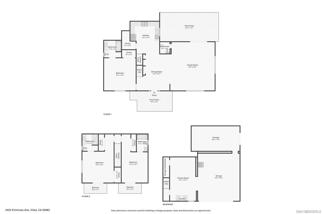 Photo of 2422 Primrose Avenue, Vista, CA 92083 (MLS # 250045100)