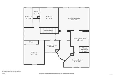 Tiny photo for 564 Via Del Caballo, San Marcos, CA 92078 (MLS # NDP2510217)