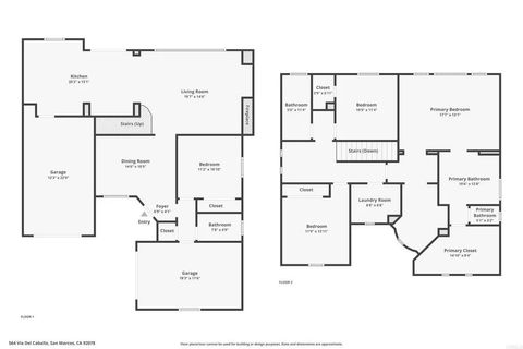 Tiny photo for 564 Via Del Caballo, San Marcos, CA 92078 (MLS # NDP2510217)