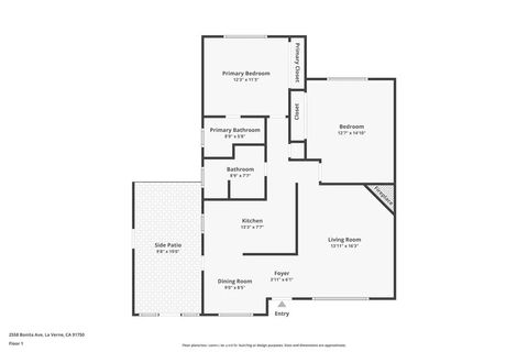 Tiny photo for 2560 Bonita Ave, La Verne, CA 91750 (MLS # CV25246156)