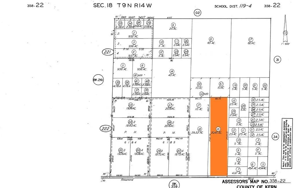 Photo of 0 Rosamond, Rosamond, CA 93560 (MLS # SR26063427)