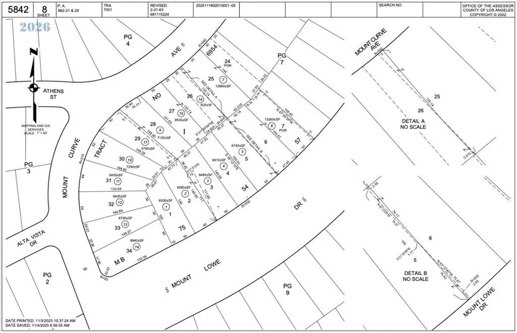Photo of 0 N Mount Curve, Altadena, CA 91001 (MLS # PF26018204)