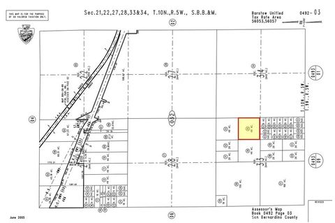 0 Off Highway 58 Kramer Junction CA 92311
