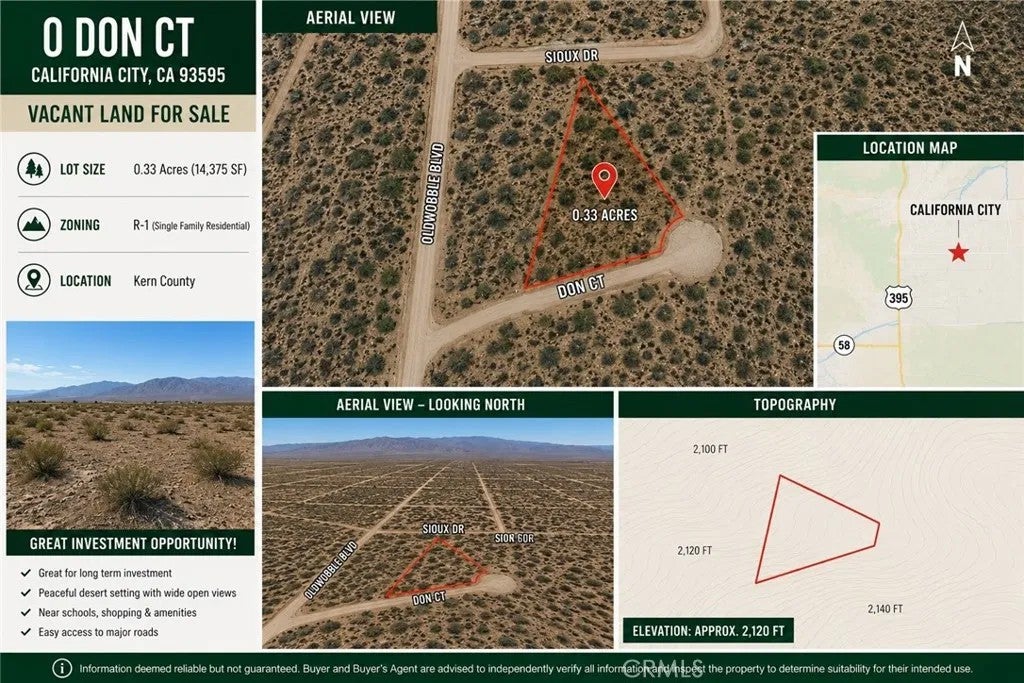 Photo of 0 Don, California City, CA 93595 (MLS # OC26136352)