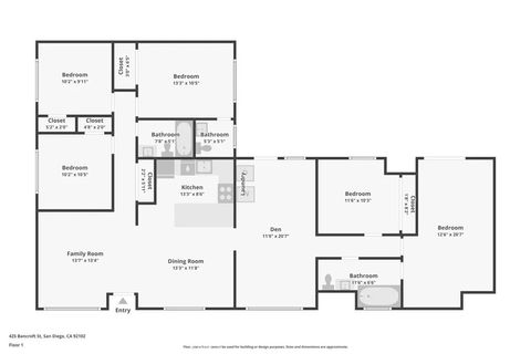 Tiny photo for 425 Bancroft Street, San Diego, CA 92102 (MLS # OC25189972)