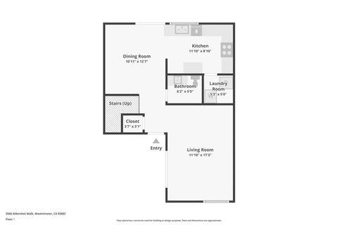 Tiny photo for 5566 Aldershot Walk, Westminster, CA 92683 (MLS # PW25251166)