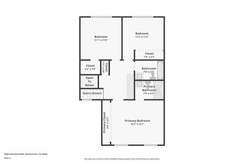 Tiny photo for 5566 Aldershot Walk, Westminster, CA 92683 (MLS # PW25251166)