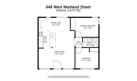 Tiny photo for 648 W Maitland St, Ontario, CA 91762 (MLS # PF25273589)