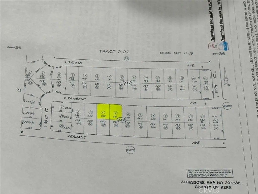 Photo of 0 Tanbark Avenue, California City, CA 93505 (MLS # SR26022916)