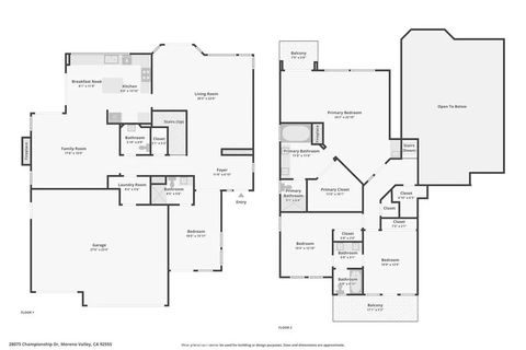 Tiny photo for 28075 Championship Dr, Moreno Valley, CA 92555 (MLS # IV25272367)
