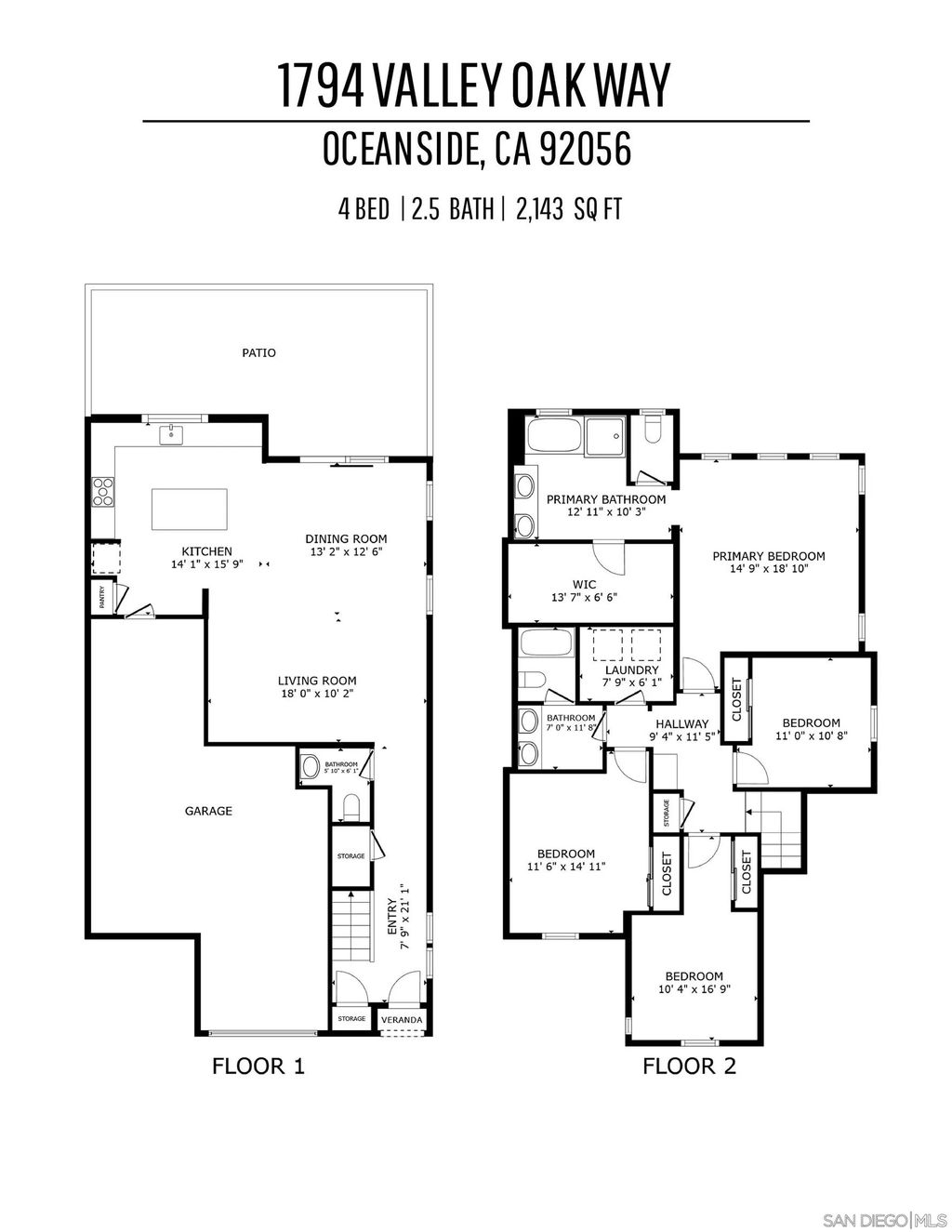 Photo of 1794 Valley Oak Way, Oceanside, CA 92056 (MLS # 260002520)