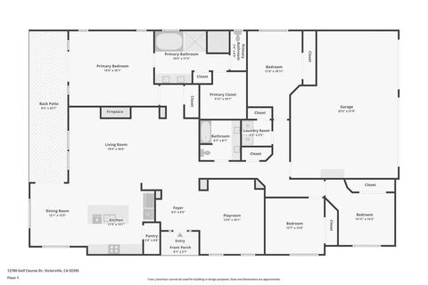 Tiny photo for 12780 Golf Course Drive, Victorville, CA 92395 (MLS # IV25248139)
